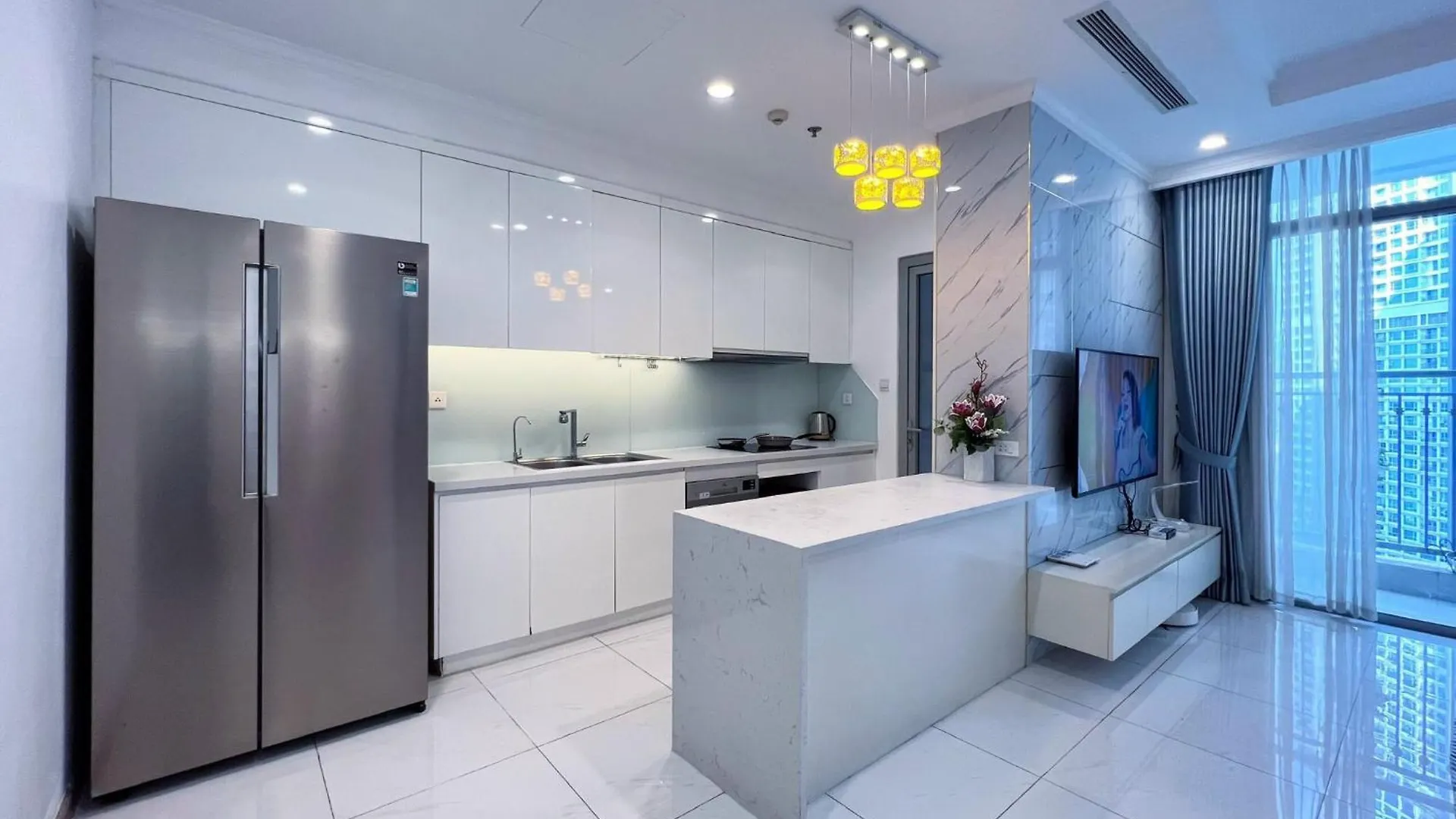Vinhomes Central Park Apartment Roseland - Can Ho Dich Vu Thành Pho Ho Chí Minh 0*,  Vietnam